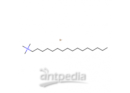 十六烷基三甲基溴化铵，57-09-0，用于分子生物学,≥99%