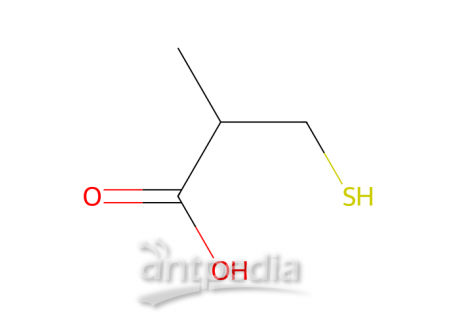 3-巯基异丁酸，26473-47-2，>98.0%(GC)(T)