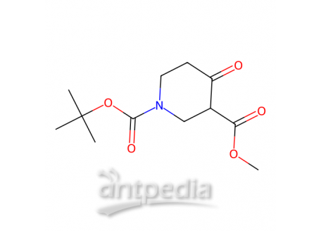 N-Boc-4-氧代哌啶-3-甲酸甲酯，161491-24-3，96%