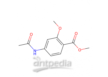 4-乙酰胺基-2-甲氧基苯甲酸甲酯，4093-29-2，≥98%