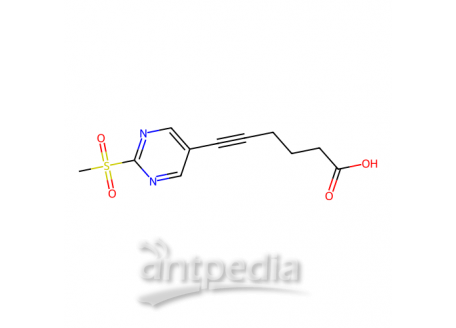 6-(2-(甲基磺酰基)嘧啶-5-基)己-5-炔酸，2356229-58-6，97%