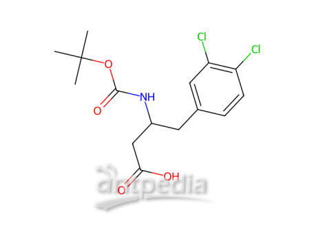 (R)-3-(Boc-氨基)-4-(3,4-二氯苯基)丁酸，269396-56-7，95%