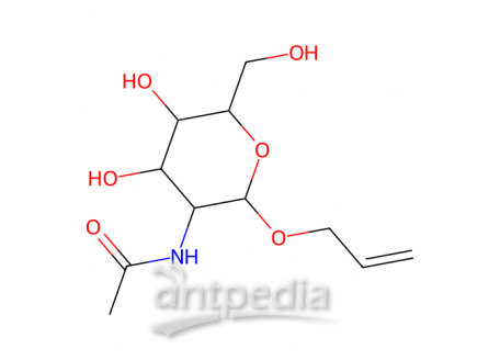 烯丙基 2-乙酰氨基-2-脱氧-a-D-吡喃葡萄糖苷，54400-75-8，98%