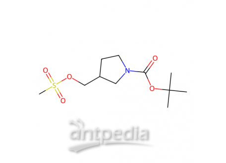 3-[[(甲基磺酰基)氧基]甲基]-1-吡咯烷羧酸叔丁酯，141699-56-1，97%
