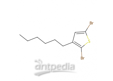 2,5-二溴-3-己基噻吩，116971-11-0，97%
