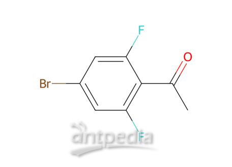 1-(4-溴-2,6-二氟苯基)乙酮，746630-34-2，97%
