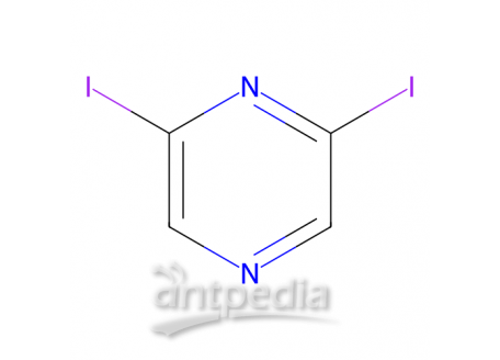 2,6-二碘吡嗪，58138-79-7，95%