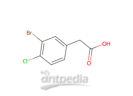 3-溴-4-氯苯基乙酸，90004-80-1，98%