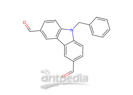 9-苄基咔唑-3,6-二甲醛，200698-05-1，98%