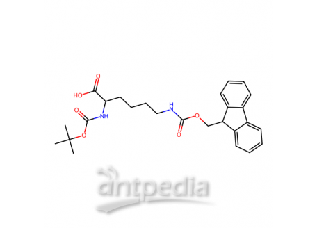 Nα-BOC-Nε-FMOC-L-赖氨酸，84624-27-1，98%