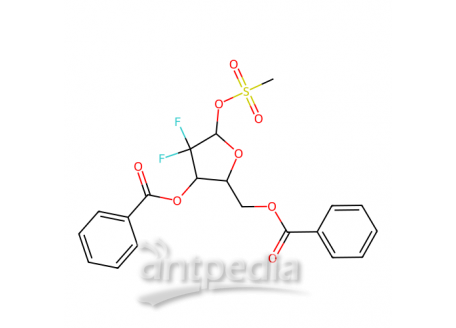 2-脱氧-2,2-二氟-D-赤式-五呋喃糖-3,5-二苯甲酯-1-甲磺酸酯，122111-11-9，≥98%（mixture of α+β isomers）