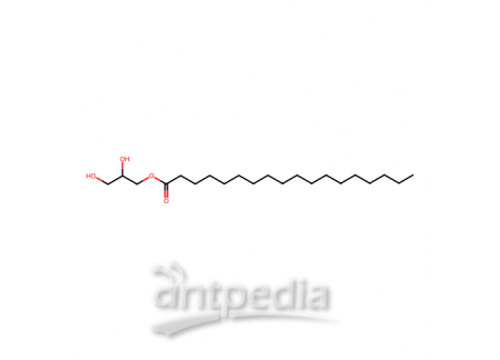 单硬脂酸甘油酯(单甘酯)，123-94-4，>60.0%(GC)