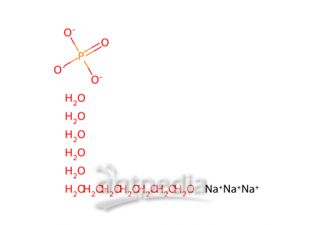 磷酸钠,十二水，10101-89-0，AR,98.0%