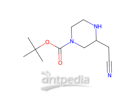 (S)-3-(氰基甲基)哌嗪-1-甲酸叔丁酯，1589082-06-3，97%