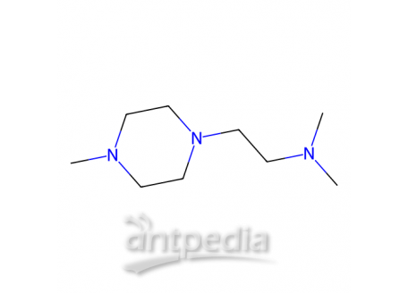 1-(2-二甲氨基乙基)-4-甲基哌嗪，104-19-8，>98.0%(GC)