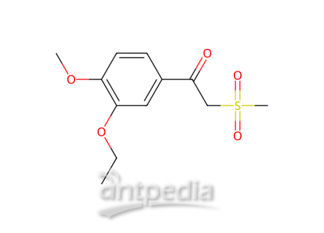 1-(3-乙氧基-4-甲氧基苯基)-2-(甲基磺酰基)乙酮，1450657-28-9，98%