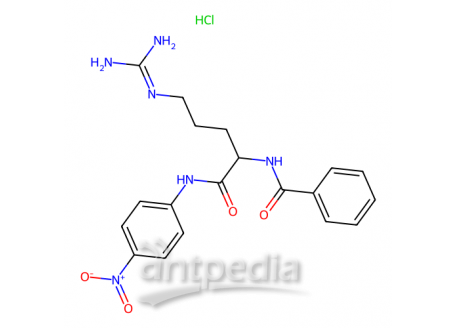 Nα-苯甲酰-L-精氨酸-4-硝基苯胺 盐酸盐，21653-40-7，>98%
