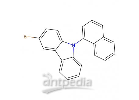 3-溴-9-(1-萘基)-9H-咔唑，934545-83-2，>98%
