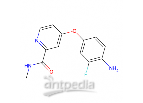 4-(4-氨基-3-氟苯氧基)-N-甲基吡啶-2-甲酰胺，757251-39-1，97%