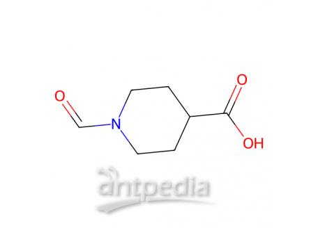 1-醛基哌啶-4-甲酸，84163-42-8，≥95.0%(T)