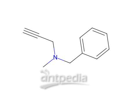 N-甲基-N-炔丙基苯甲胺，555-57-7，>98.0%(GC)