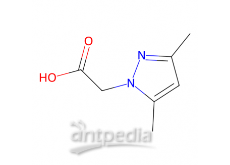 (3,5-二甲基吡唑-1-基)乙酸，16034-49-4，≥90.0%（HPLC）