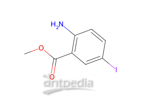 5-碘代邻氨基苯甲酸甲酯，77317-55-6，>98.0%(GC)