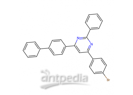 4-(联苯基-4-基)-6-(4-溴苯基)-2-苯基嘧啶，1421599-34-9，>98.0%(HPLC)