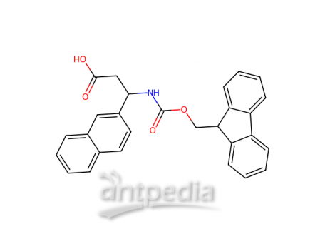Fmoc-(R,S)-3-氨基-3-(2-萘基)丙酸，269078-81-1，≥97%