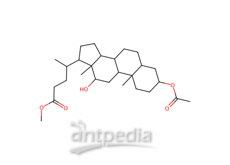 5β-胆酸-3α，12α-二醇-3-乙酸甲酯，27240-83-1，98%