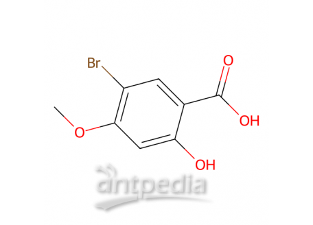 5-溴-2-羟基-4-甲氧基苯甲酸，98437-41-3，97%