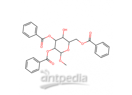 甲基2,3,6-三-O-苯甲酰-α-D-吡喃半乳糖苷，3601-36-3，≥98.0%