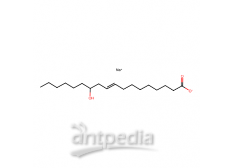 蓖麻油酸钠，5323-95-5，>93.0%(T)