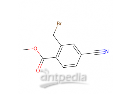 2-溴甲基-4-氰基苯甲酸甲酯，165111-46-6，95%