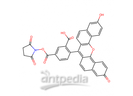 5(6)-羧萘基荧光素-N-羟基琥珀酰亚胺酯，150347-58-3，90%