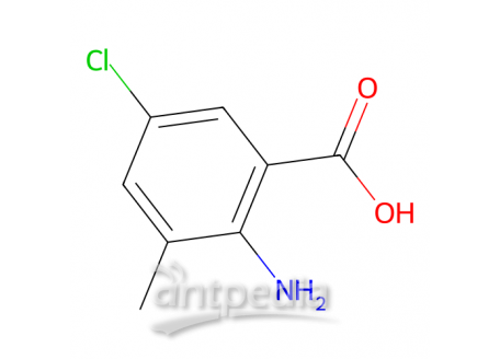 2-氨基-5-氯-3-甲基苯甲酸，20776-67-4，98%