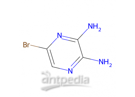 5-溴吡嗪-2,3-二胺，89123-58-0，98%