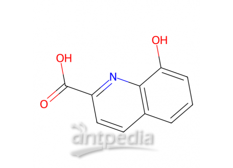 8-羟基喹啉-2-羧酸，1571-30-8，98%
