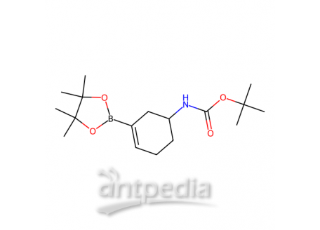 (3-硼酸频哪醇酯基环己-3-烯-1-基)氨基甲酸叔丁酯，1175298-09-5，95%