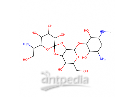 潮霉素B溶液，31282-04-9，≥60% (HPLC), 45-60 mg/mL in H2O