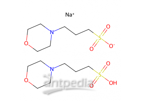 3-(N-吗啉)丙磺酸半钠盐，117961-20-3，≥99% (titration)