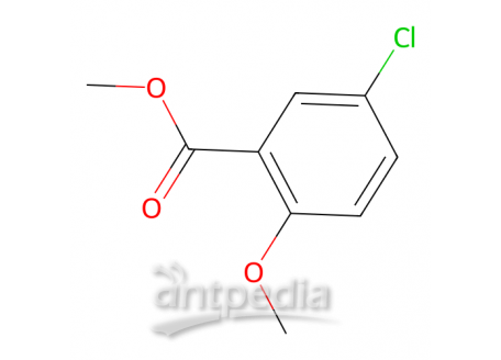 5-氯-2-甲氧基苯甲酸甲酯，33924-48-0，98%