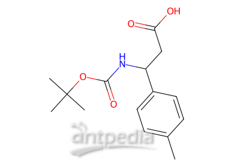 Boc-S-3-氨基-3-(4-甲基-苯基)-丙酸，479064-96-5，≥98.0% (HPLC)