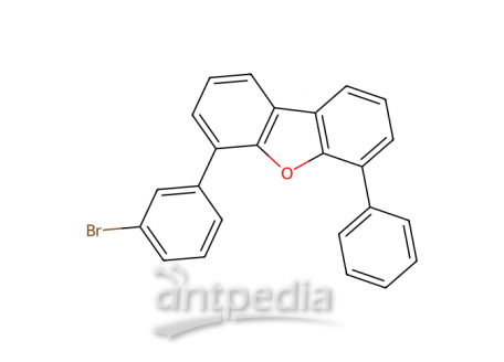 4-(3-溴苯基)-6-苯基二苯并[b,d]呋喃，2088537-45-3，97%