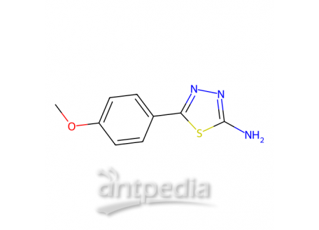 2-氨基-5-(4-甲氧苯基)-1,3,4-噻二唑，1014-25-1，96%