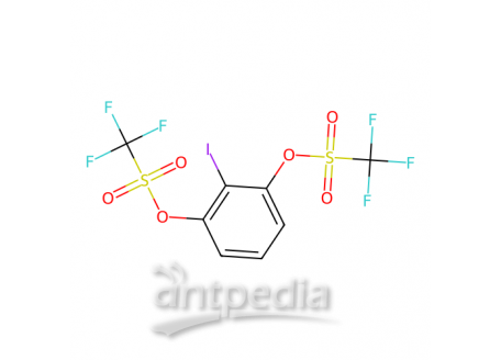 2-碘-1,3-亚苯基双(三氟甲磺酸酯)，514826-78-9，98%