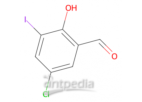 5-氯-2-羟基-3-碘代苯甲醛，215124-03-1，95%