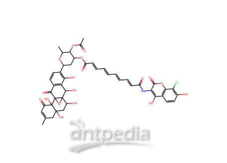 Simocyclinone D8,拓扑异构酶I和II抑制剂，301845-97-6，≥97%