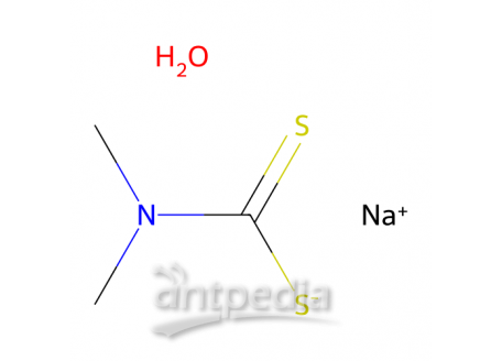 二甲基二硫代氨基甲酸钠 水合物，207233-95-2，98%