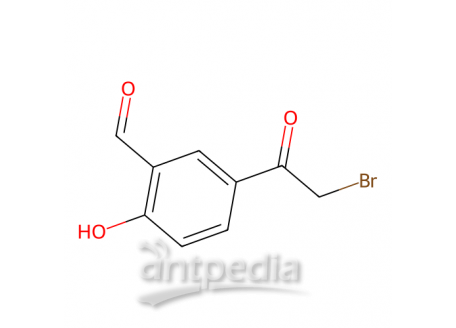 5-溴乙酰基-2-羟基苯甲醛，115787-50-3，96%